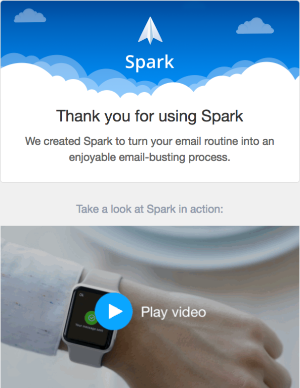 Spark email