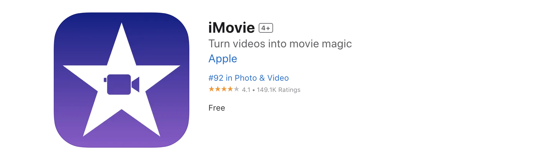  iMovie